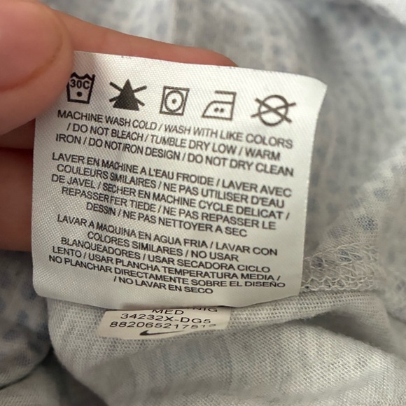 Nike LA Dodgers Tank Top In Gray and Blue M - Picture 10 of 11